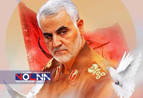 برگزاری مراسم “سرباز فاطمی” به‌ مناسبت سالروز شهادت سردار سلیمانی در استان گیلان