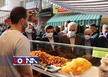 بازدید سرزده استاندار گیلان از بازار بزرگ رشت