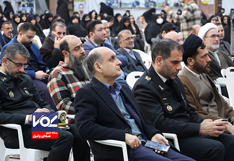 برگزاری با شکوه مراسم سالروز شهادت سردار سلیمانی با حضور استاندار گیلان